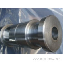 Bimetallic barrel for injection moulding machine